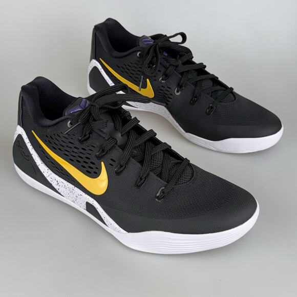Nike Kobe 9 EM Protro TB Lakers Away Black Shoes Size 11 US IH1401-002 Elite Low main image 11